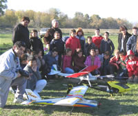 Initiation Aeromodelistique de l'Ecole Henri Creva en 2005