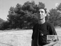 Laurent au commande de son fer à repasser ....