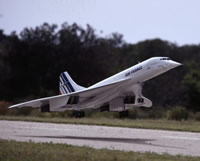 Concorde qui pèse 20 kg de l'Allemand Peter Michel