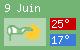 9 juin - soleil accompagné de vent