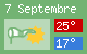 Beau soleil le 7 septembre.