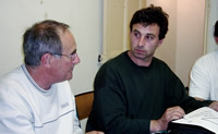 Lionel, Laurent lors du comit directeur