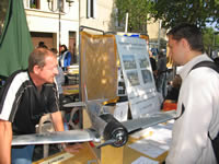 Thierry Harmegnies lors de la fête des associations