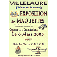 Affiche du comit des ftes de Villelaure